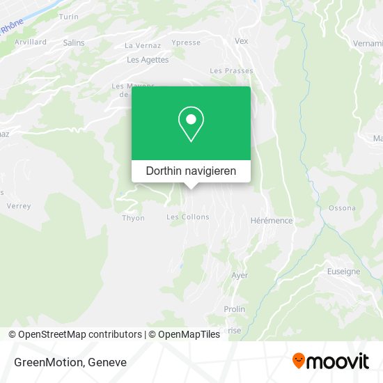 GreenMotion Karte