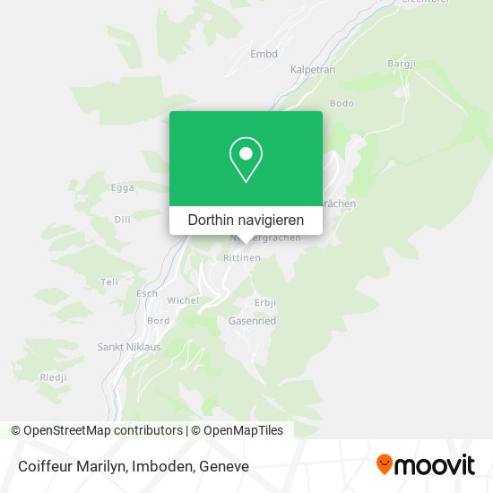 Coiffeur Marilyn, Imboden Karte