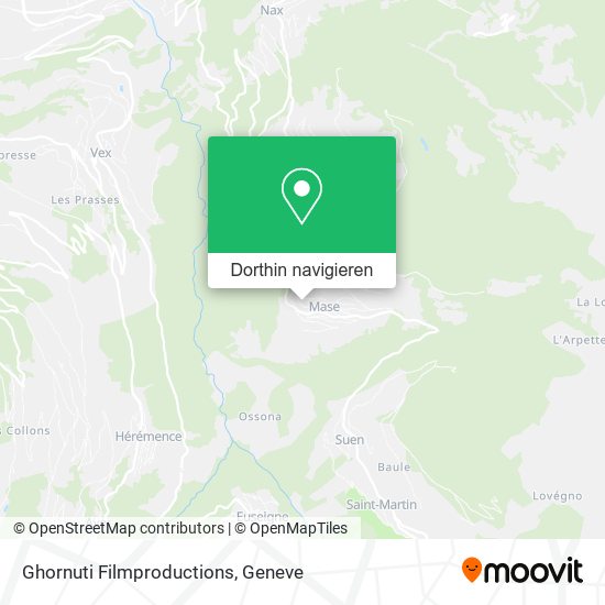 Ghornuti Filmproductions Karte