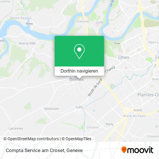 Compta Service am Croset Karte