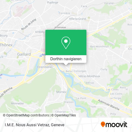 I.M.E. Nous Aussi Vetraz Karte