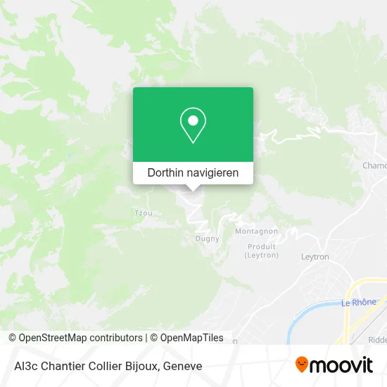 Al3c Chantier Collier Bijoux Karte