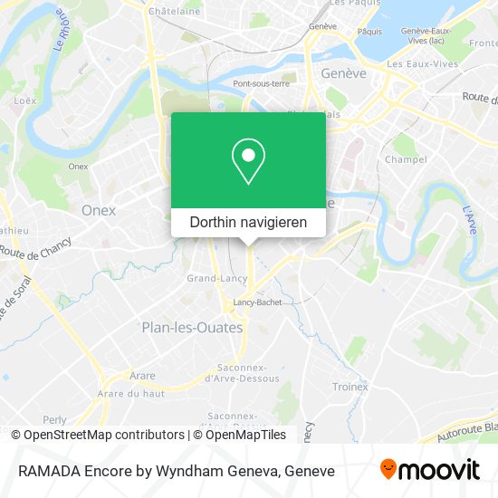 RAMADA Encore by Wyndham Geneva Karte