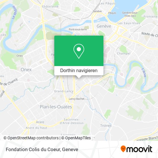 Fondation Colis du Coeur Karte