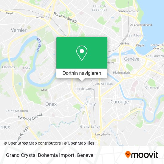 Grand Crystal Bohemia Import Karte