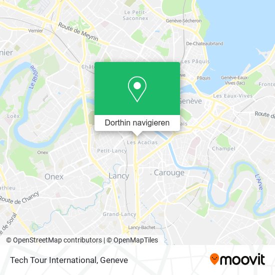 Tech Tour International Karte