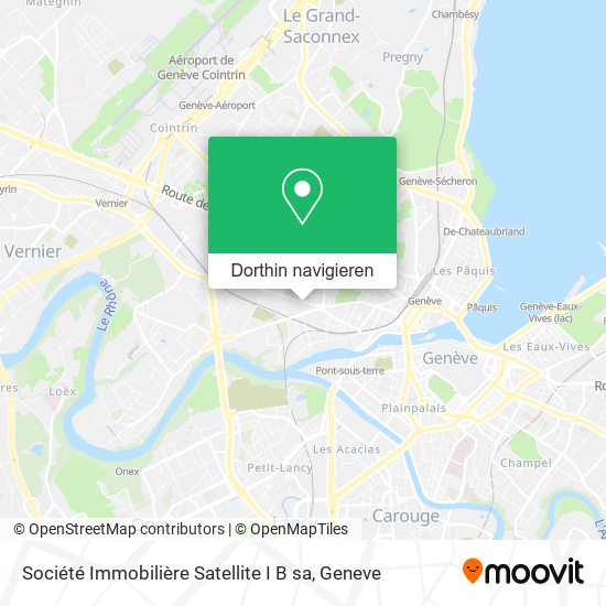Société Immobilière Satellite I B sa Karte