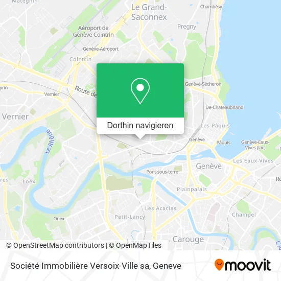 Société Immobilière Versoix-Ville sa Karte