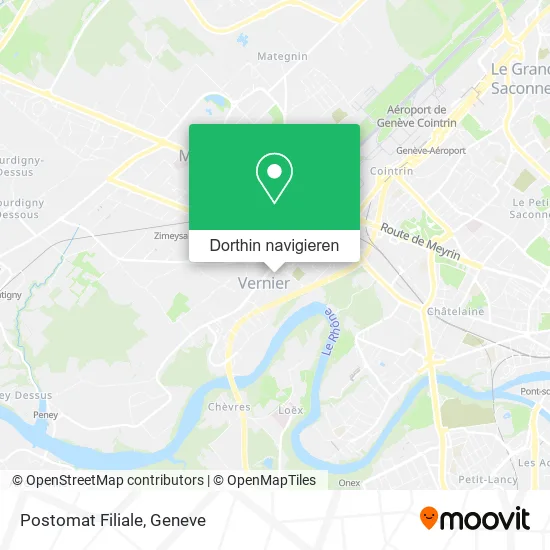 Postomat Filiale Karte