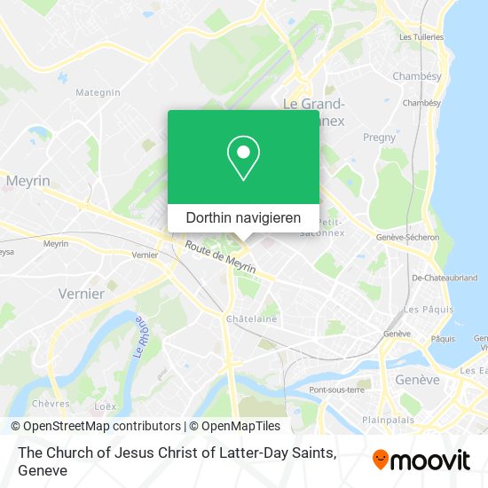 The Church of Jesus Christ of Latter-Day Saints Karte