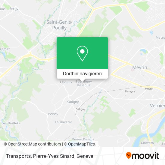 Transports, Pierre-Yves Sinard Karte