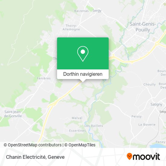 Chanin Electricité Karte