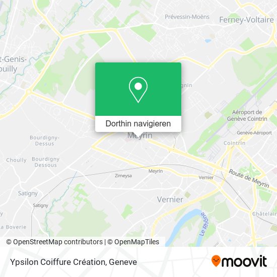 Ypsilon Coiffure Création Karte