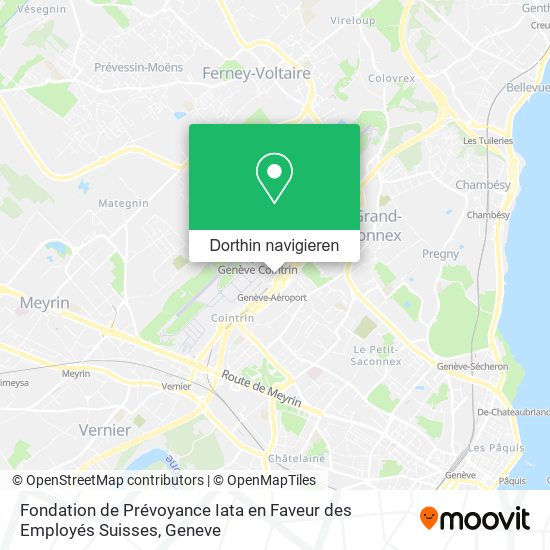 Fondation de Prévoyance Iata en Faveur des Employés Suisses Karte