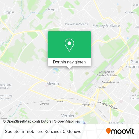 Société Immobilière Kenzines C Karte