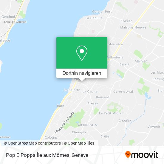 Pop E Poppa Île aux Mômes Karte