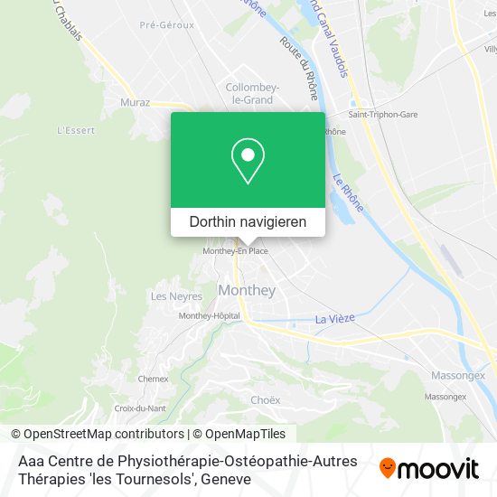 Aaa Centre de Physiothérapie-Ostéopathie-Autres Thérapies 'les Tournesols' Karte