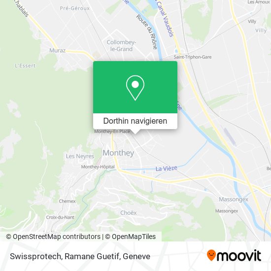 Swissprotech, Ramane Guetif Karte