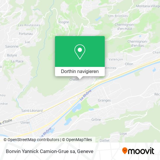 Bonvin Yannick Camion-Grue sa Karte