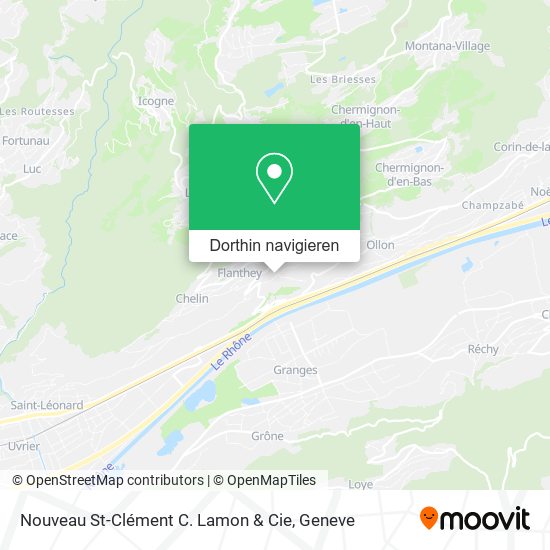 Nouveau St-Clément C. Lamon & Cie Karte