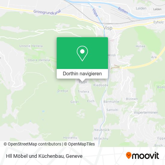 Hll Möbel und Küchenbau Karte