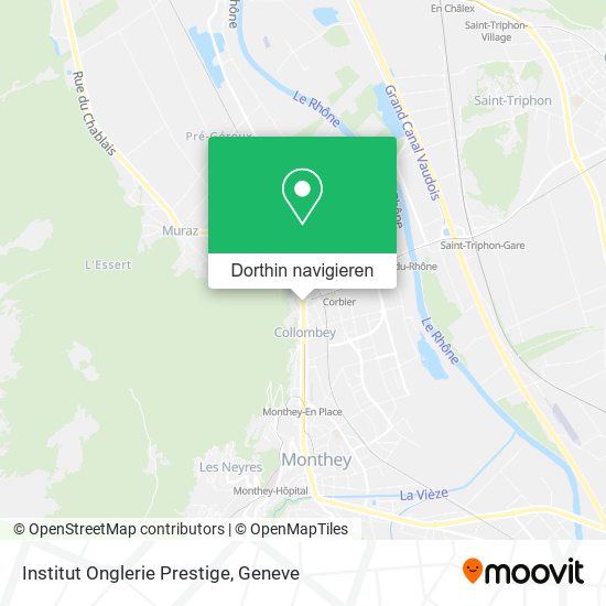 Institut Onglerie Prestige Karte