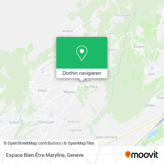 Espace Bien-Être Maryline Karte