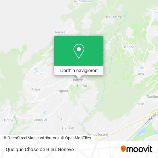 Quelque Chose de Bleu Karte