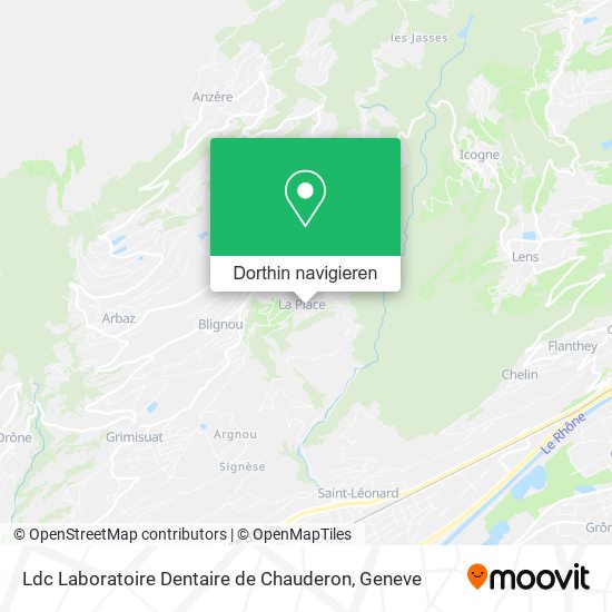 Ldc Laboratoire Dentaire de Chauderon Karte