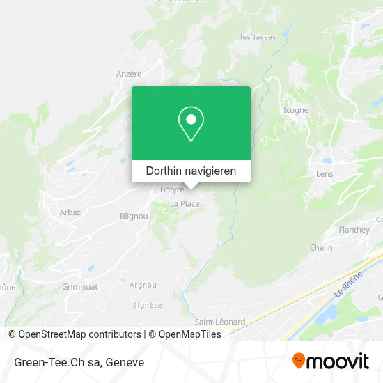 Green-Tee.Ch sa Karte