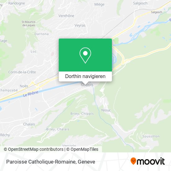 Paroisse Catholique-Romaine Karte