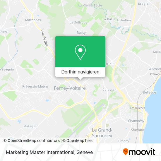 Marketing Master International Karte