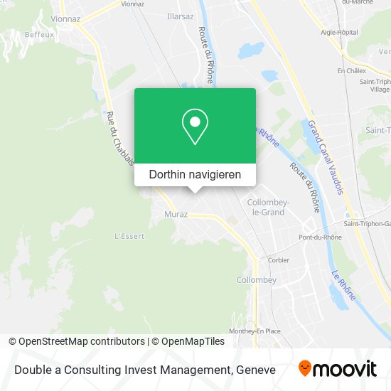 Double a Consulting Invest Management Karte