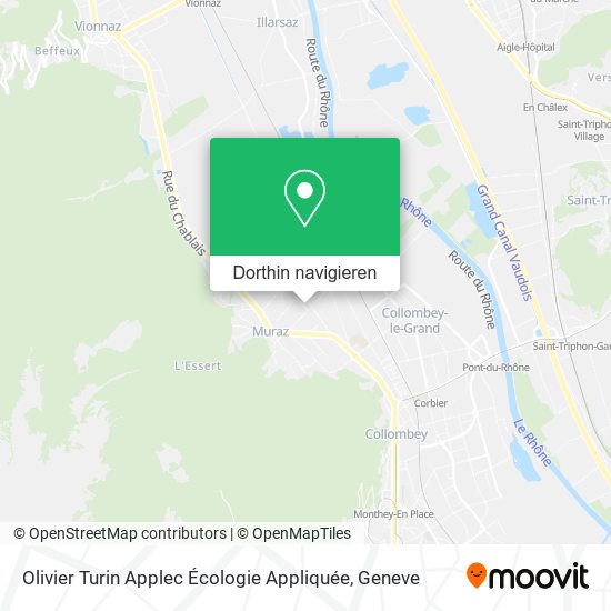 Olivier Turin Applec Écologie Appliquée Karte
