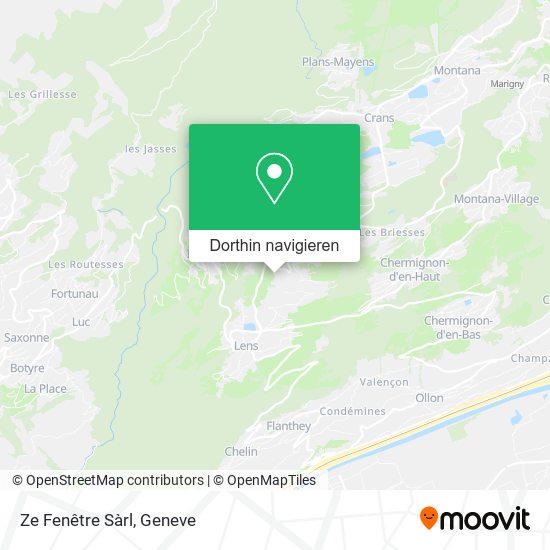 Ze Fenêtre Sàrl Karte