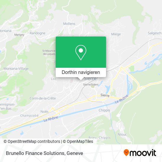 Brunello Finance Solutions Karte