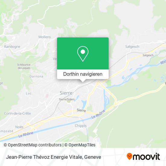 Jean-Pierre Thévoz Energie Vitale Karte