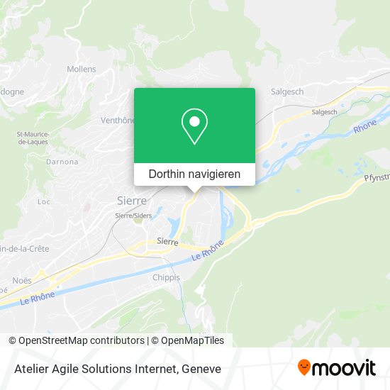 Atelier Agile Solutions Internet Karte