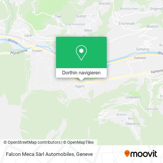 Falcon Meca Sàrl Automobiles Karte