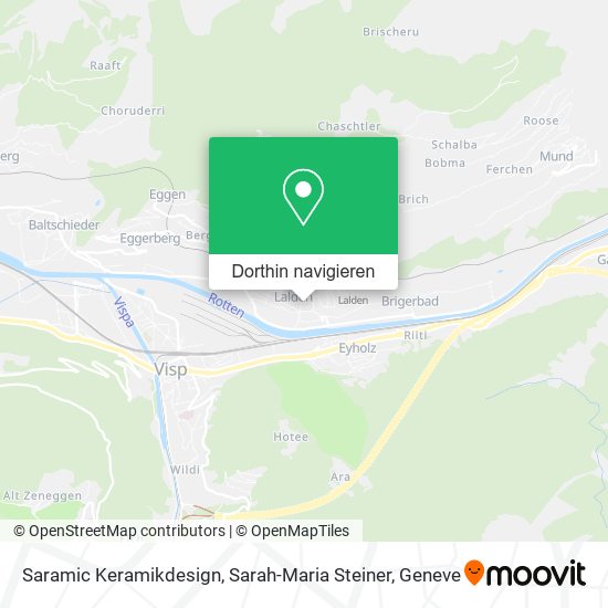 Saramic Keramikdesign, Sarah-Maria Steiner Karte