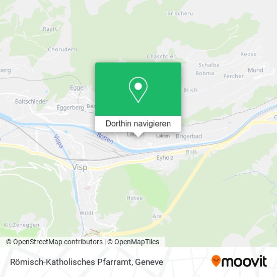 Römisch-Katholisches Pfarramt Karte