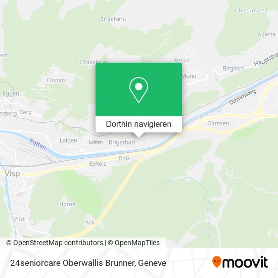 24seniorcare Oberwallis Brunner Karte