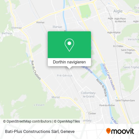 Bati-Plus Constructions Sàrl Karte