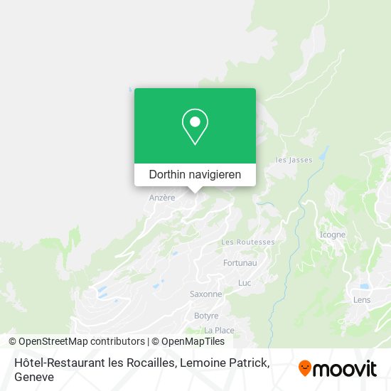 Hôtel-Restaurant les Rocailles, Lemoine Patrick Karte