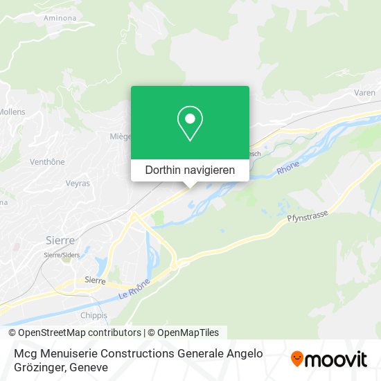 Mcg Menuiserie Constructions Generale Angelo Grözinger Karte
