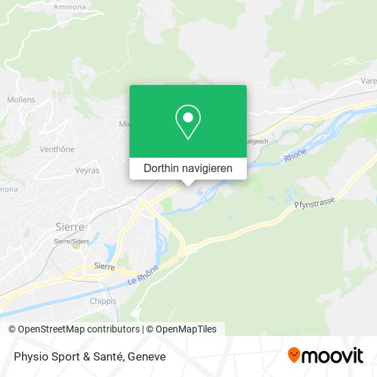 Physio Sport & Santé Karte