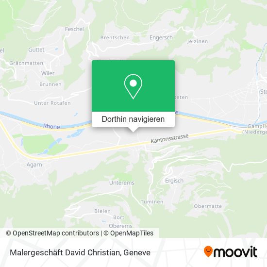 Malergeschäft David Christian Karte