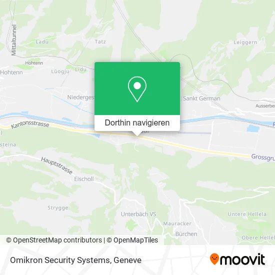 Omikron Security Systems Karte