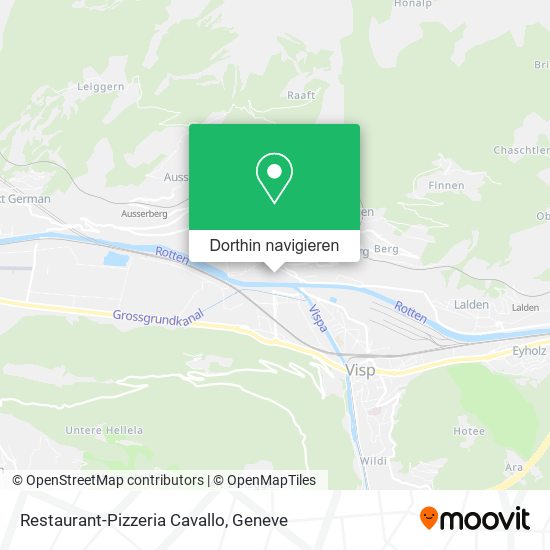 Restaurant-Pizzeria Cavallo Karte