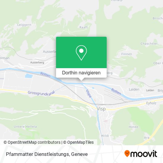 Pfammatter Dienstleistungs Karte